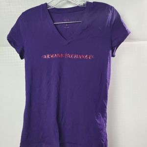 Armani Exchange V Neck Tee